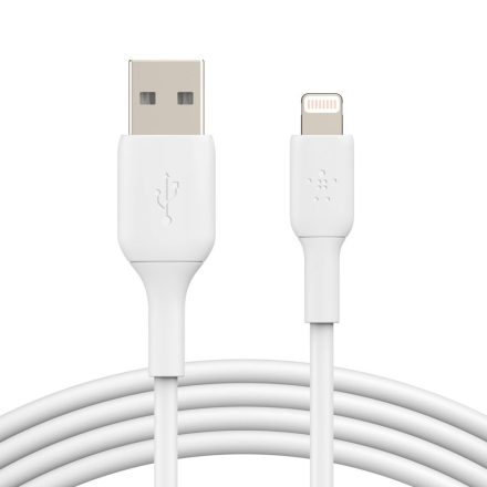 Belkin BOOST CHARGE Lightning - USB-A kábel 2m fehér (CAA001bt2MWH)