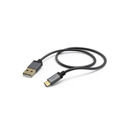 Hama Metal USB-C - USB-A adatkábel 1,5m (173636)