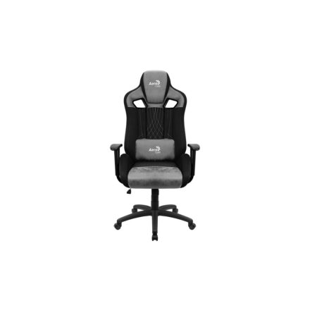 Aerocool EARL AeroSuede gaming szék fekete-szürke (4710562751307)