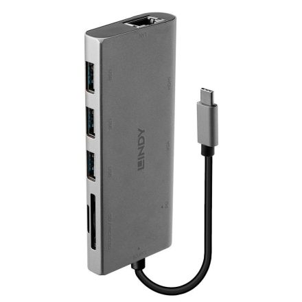 Lindy USB-C Multi-Port dokkoló állomás (43278)