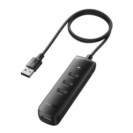 UGREEN CM416 4 az 1-ben adapter USB-4x USB 0.25m fekete (10915)