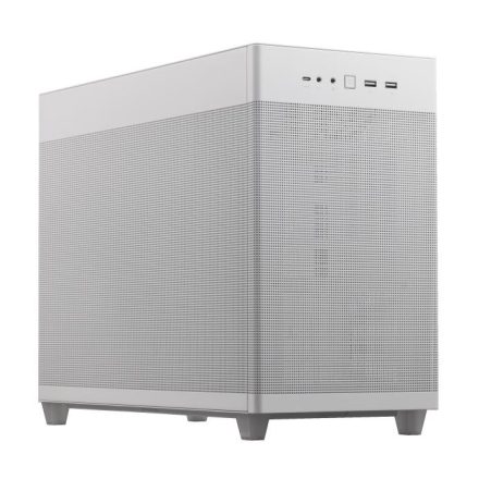 Asus Prime AP201 táp nélküli MicroATX ház fehér (90DC00G3-B39000)