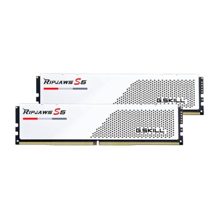 32GB 6000MHz DDR5 RAM G.Skill Ripjaws S5 White (2x16GB) (F5-6000J3040F16GX2-RS5W)