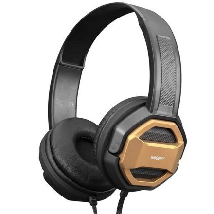 Rampage Snopy SN-101 BONNY headset fekete-arany (34615)