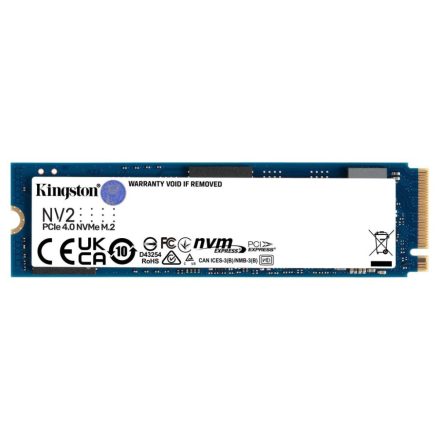 250GB Kingston SSD M.2 NVMe NV2 meghajtó (SNV2S/250G)