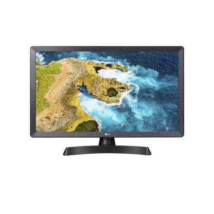 24" LG 24TQ510S-PZ LCD Smart TV-monitor fekete