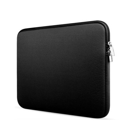 gigapack notebook tok álló, textil, ütésálló belső réteg, cipzáras, univerzális, 14-15" fekete (GP-110237)