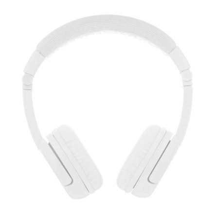 BuddyPhones Play+ Bluetooth gyermek fejhallgató fehér (BT-BP-PLAYP-WHITE)