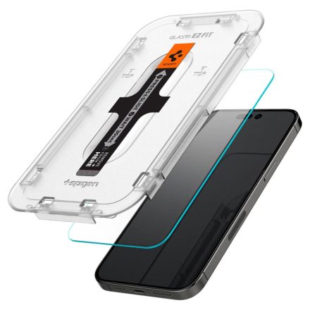 Spigen EZ FIT GLAS.tR Apple iPhone 14 Pro Max kijelzővédő 2db (AGL05202)