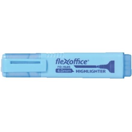 Flexoffice HL05 szövegkiemelő 1-4 mm kék (FO-HL05BL)