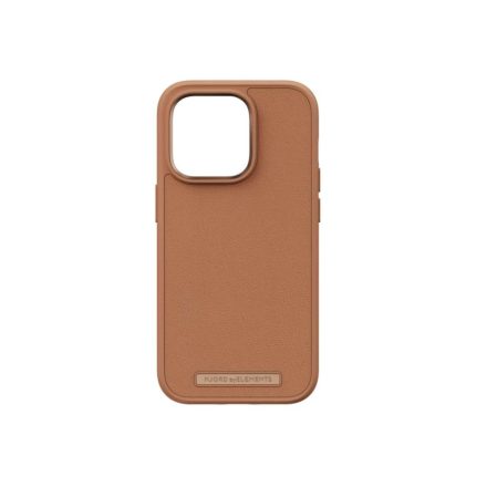 Njord byELEMENTS Genuine Leather iPhone 14 Pro tok konyak színű (NA43GL04)