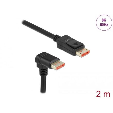 Delock 87051 DisplayPort kábel 2m fekete (87051)