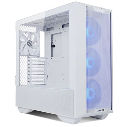 Lian Li LANCOOL III RGB White táp nélküli ablakos ház fehér