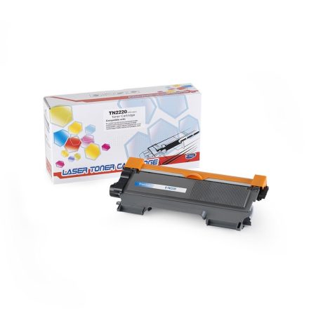 Eco Patented utángyártott Brother TN450/TN2220/TN2210/TN2260/TN2280 toner fekete (ECOBRTN2220IP)