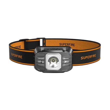 Superfire HL75-X fejlámpa 220lm USB