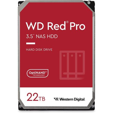 22TB WD 3.5" Red Pro SATA winchester (WD221KFGX)