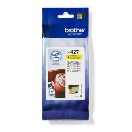 Brother LC427Y tintapatron sárga