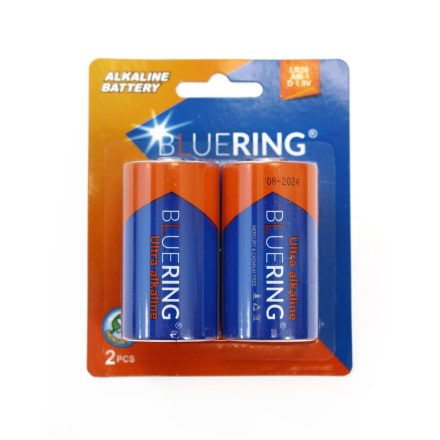 Bluering Ultra Alkaline D LR20 1.5V góliát elem 2db/cs (5999093895783)