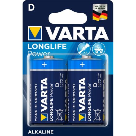 Varta Longlife Power D LR20 góliát elem 2db/cs (4920121412)