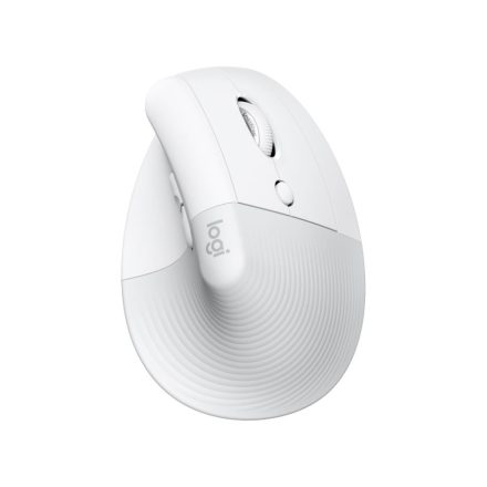 Logitech Lift for Mac függőleges ergonómikus vezeték nélküli egér fehér (910-006477)