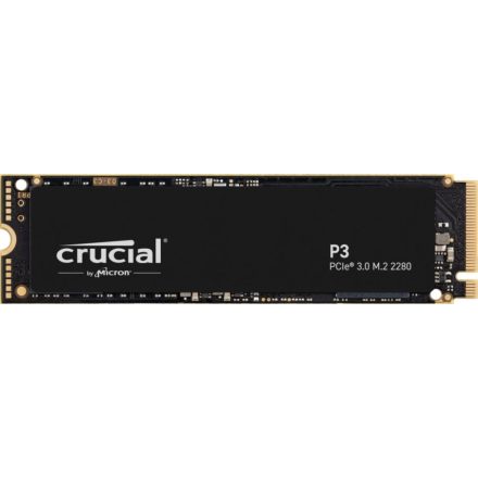 500GB Crucial SSD M.2 P3 meghajtó (CT500P3SSD8)