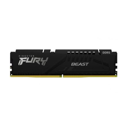 16GB 5200MHz DDR5 RAM Kingston Fury Beast Black CL36 (KF552C36BBE-16)