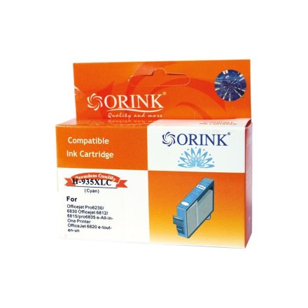 Orink utángyártott HP 935XL/C2P24AE tintapatron ciánkék (HPO935XLCY)