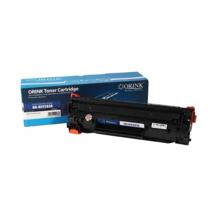 Orink utángyártott HP CF283A toner fekete (HPOCF283A)