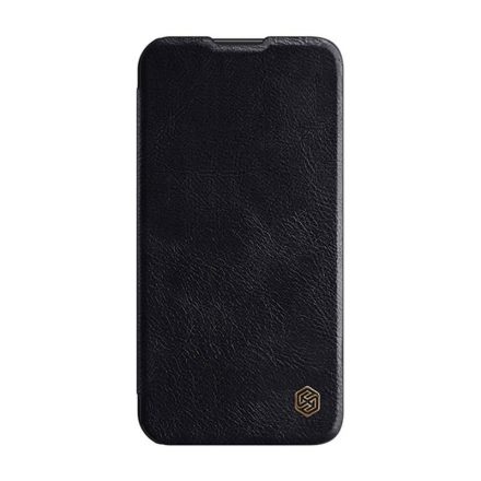 Nillkin Qin Pro Leather Case  iPhone 14 Pro tok fekete (038419)