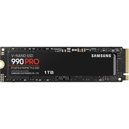 1TB Samsung 990 Pro M.2 NVMe SSD meghajtó (MZ-V9P1T0BW) 3 év garanciával!