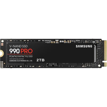 2TB Samsung 990 Pro M.2 NVMe SSD meghajtó (MZ-V9P2T0BW) 3 év garanciával!