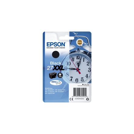 Epson 27XXL DURABrite Ultra tintapatron fekete (C13T27914012)