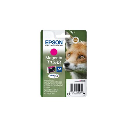 Epson T1283 DURABrite Ultra tintapatron magenta (C13T12834012)