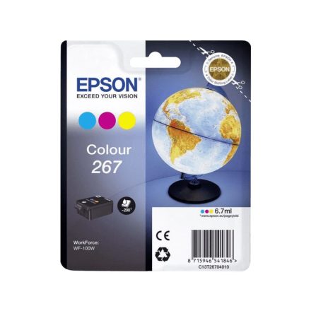 Epson 267 tintapatron színes (C13T26704010)