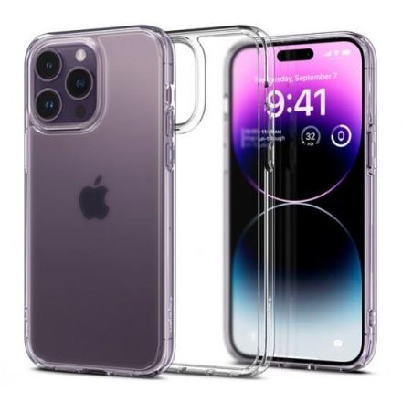 Spigen Ultra Hybrid Apple iPhone 14 Pro Max Frost Clear tok matt átlátszó (ACS04823)