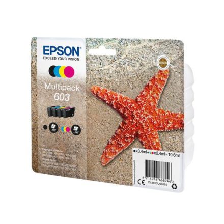 Epson 603 tintapatron multipack 4-színű (C13T03U64010)