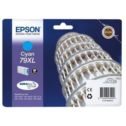 Epson 79XL DURABrite Ultra tintapatron ciánkék (C13T79024010)