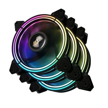 DarkFlash CF11 Pro 3az1-ben ARGB ház hűtő ventilátor szett