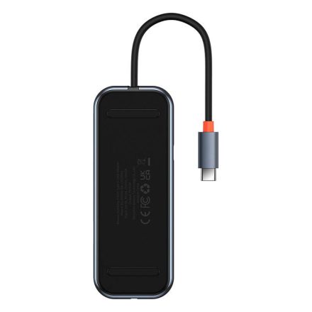 Baseus AcmeJoy Series  Hub 4in1 USB-C to 3xUSB 3.0 USB-C PD sötét szürke (WKJZ010013)