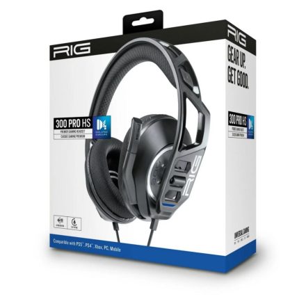 Nacon RIG 300 PRO HS gaming headset fekete (RIG300PROHS)