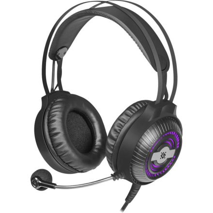 Defender Stellar gaming headset fekete (64520)