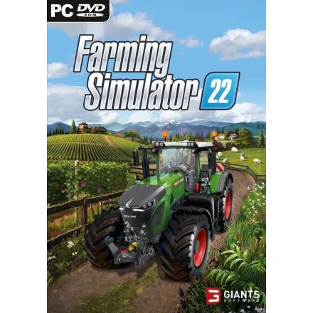 Farming Simulator 22 (PC) angol borító, választható magyar nyelv