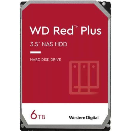 6TB WD 3.5" Red Plus SATAIII winchester (WD60EFPX)