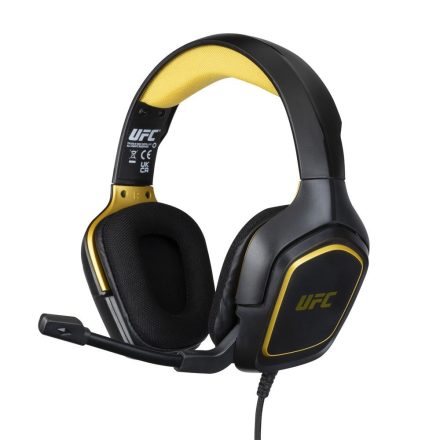 Konix UFC gaming headset fekete-arany (KX-UFC-GHB-UNIV)