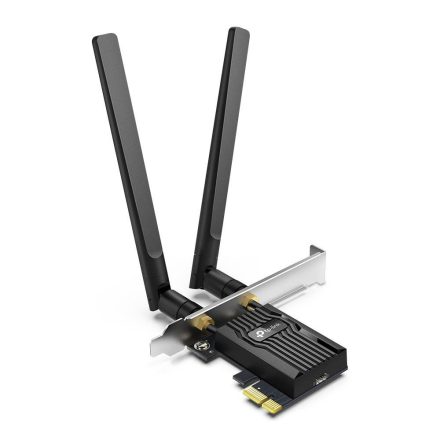 TP-Link Archer TX55E AX3000 Wi-Fi 6 Bluetooth 5.2 PCIe hálózati kártya