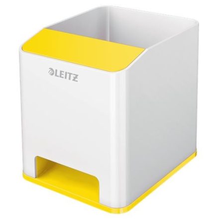 Leitz WOW Sound tolltartó fehér-sárga (53631016)
