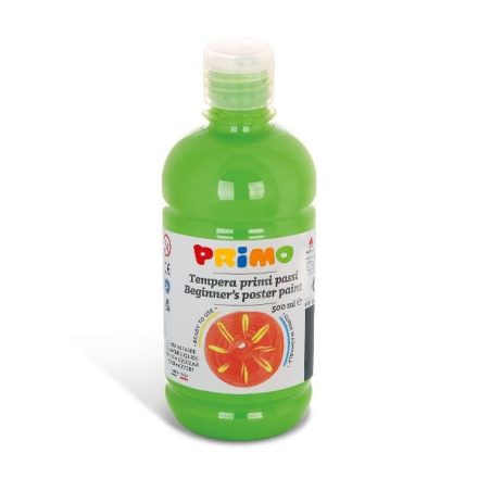 Primo 600 tempera 500ml világoszöld (202BR500600)