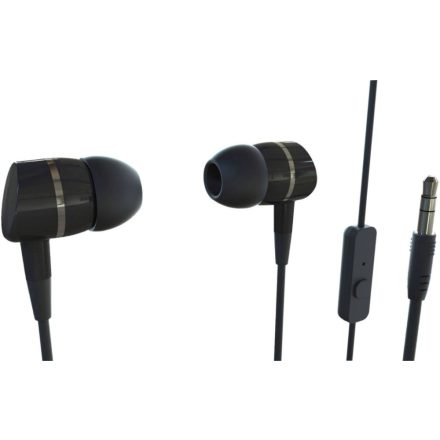 Vivanco Smartsound Black In Ear vezetékes fejhallgató fekete (38009)