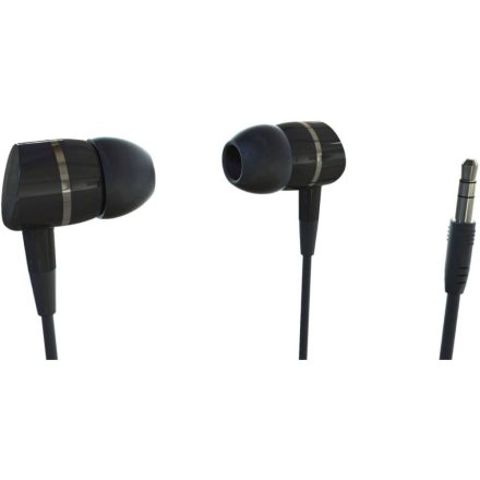 Vivanco Solidsound Black In Ear vezetékes fejhallgató fekete (38901)