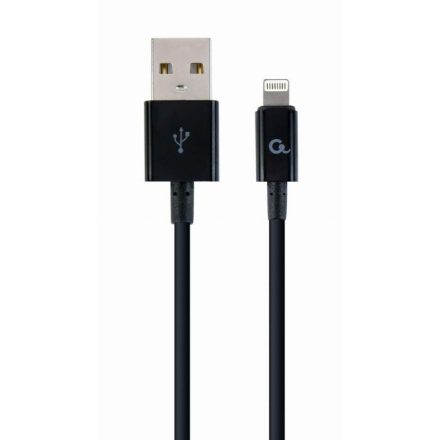 Gembird 8-pin - USB Type-A adat- és töltőkábel 2m fekete (CC-USB2P-AMLM-2M)